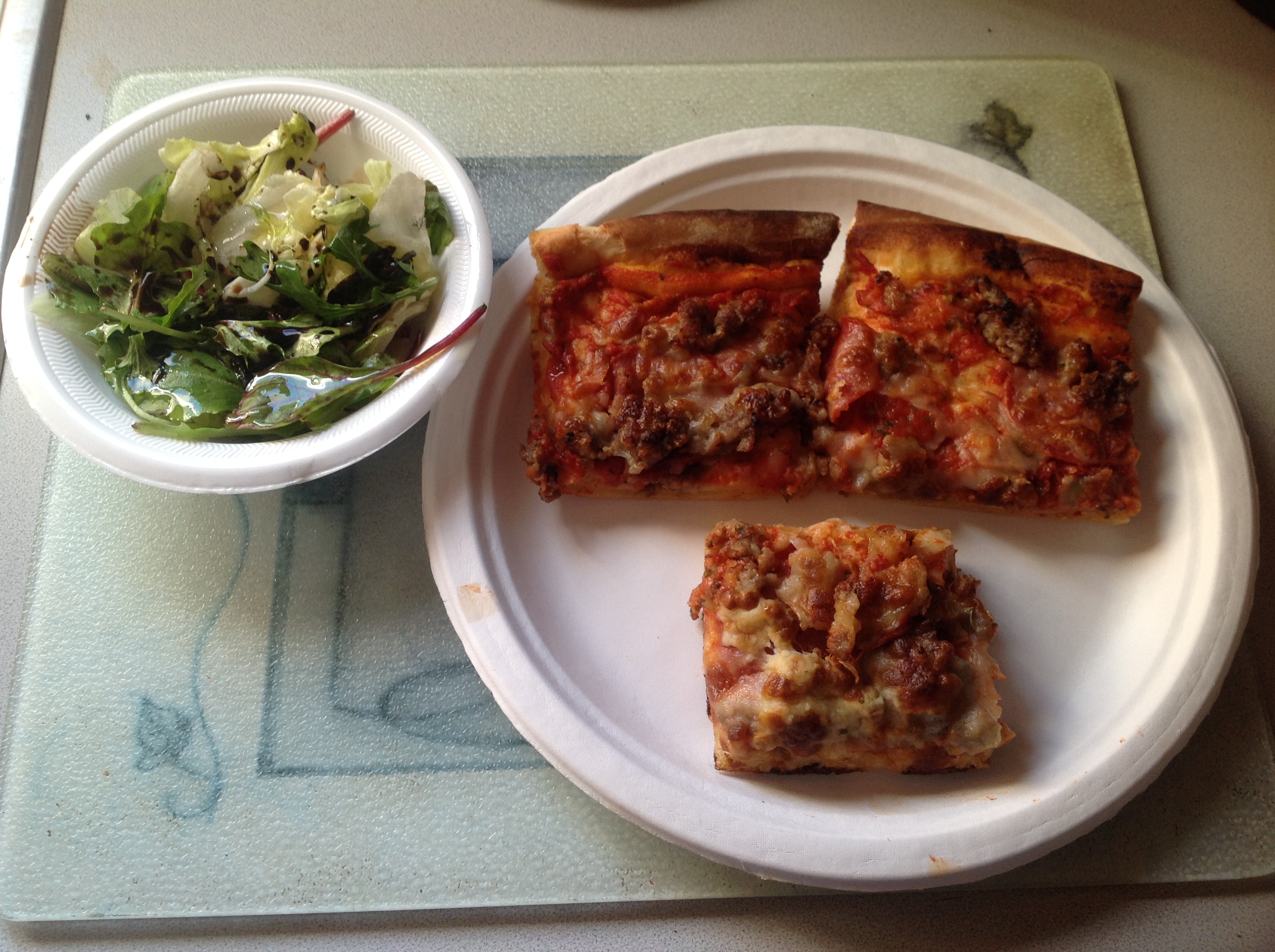 LOH 2015-02-24 Pizza salad desert pizza